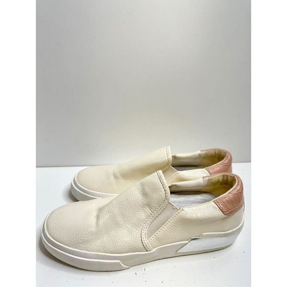 DV by Dolce Vita Sneakers Women 6 Cream Zaylor Slip On Shoes - Picture 4 of 9
